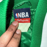 Majestic Athletic green Celtics quilted jacket