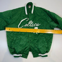 Majestic Athletic green Celtics quilted jacket