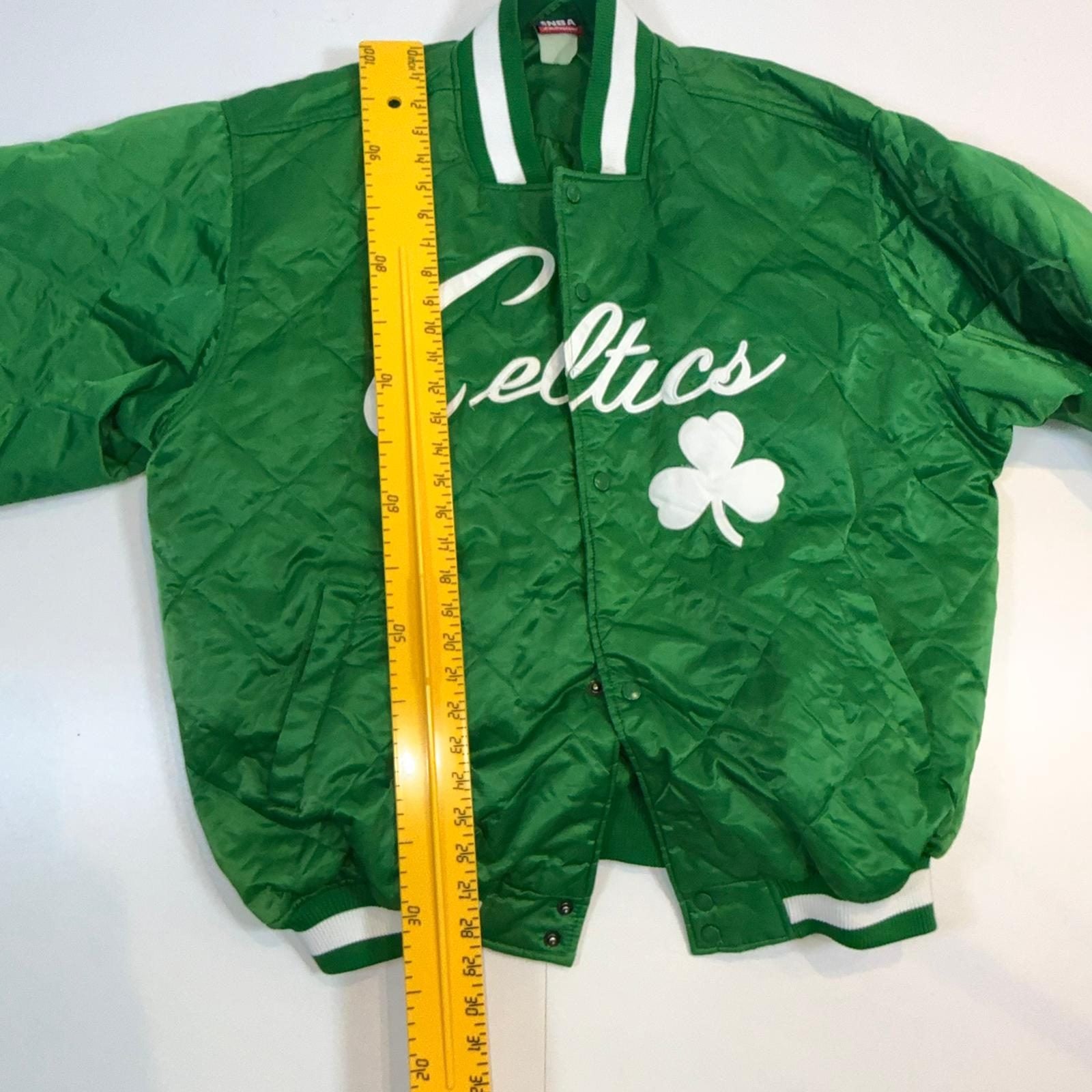 Majestic Athletic green Celtics quilted jacket