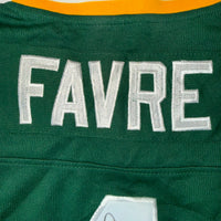Vintage Puma Brett Favre #4 Green Bay Packers Jersey Signed Size M NFL American Football