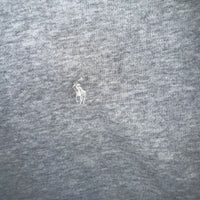 Ralph Lauren Sport Grey Fleece Sweatshirt Embroidered Logo Size S