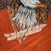 Harley-Davidson Rhinestone Eagle Graphic Dolman T-Shirt – Size S