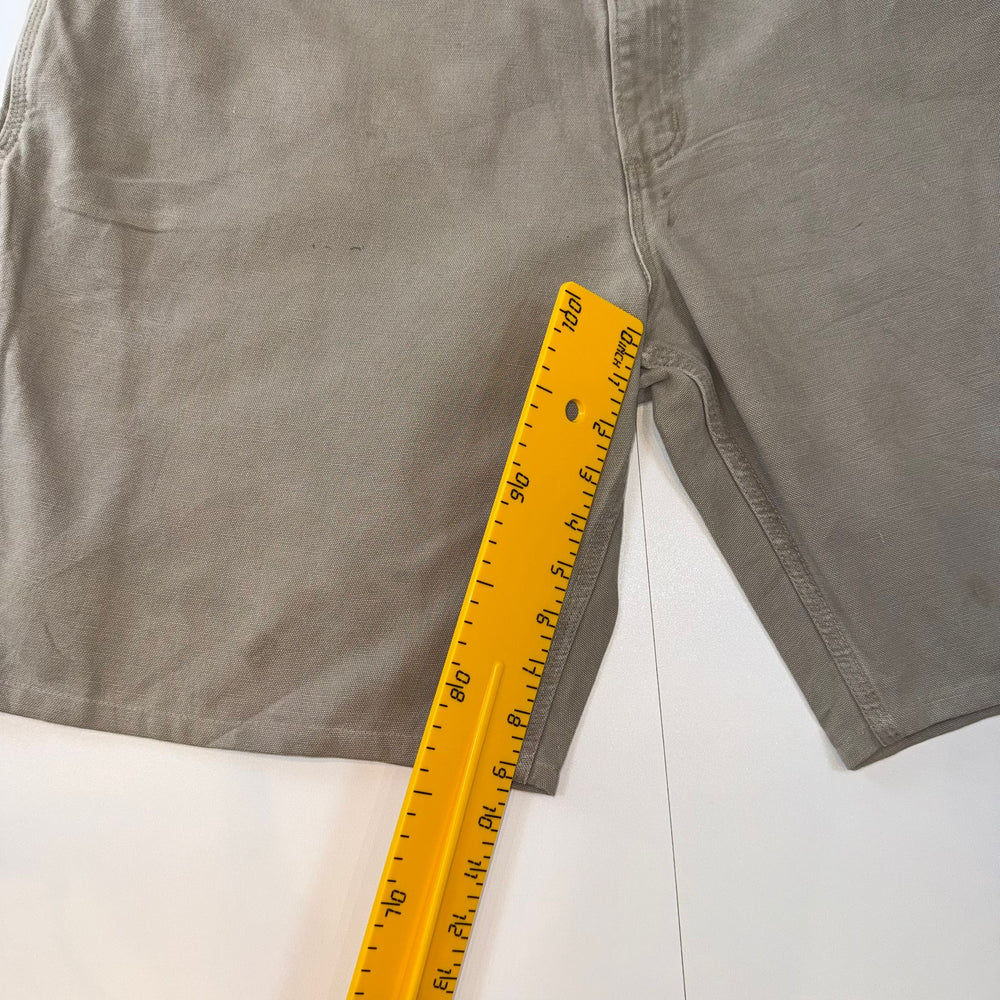 Carhartt Dungaree Work Shorts – Beige/Grey – W44 – Made in USA