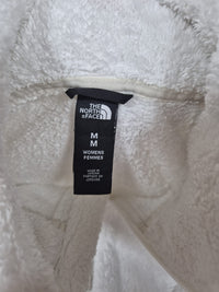 The North Face Osito Fleece Jacket White Full Zip Plush Womens Size M