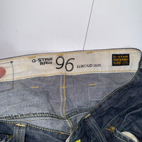 G-Star Raw Elwood 5620 Denim Carpenter Shorts Dark Wash Size 34
