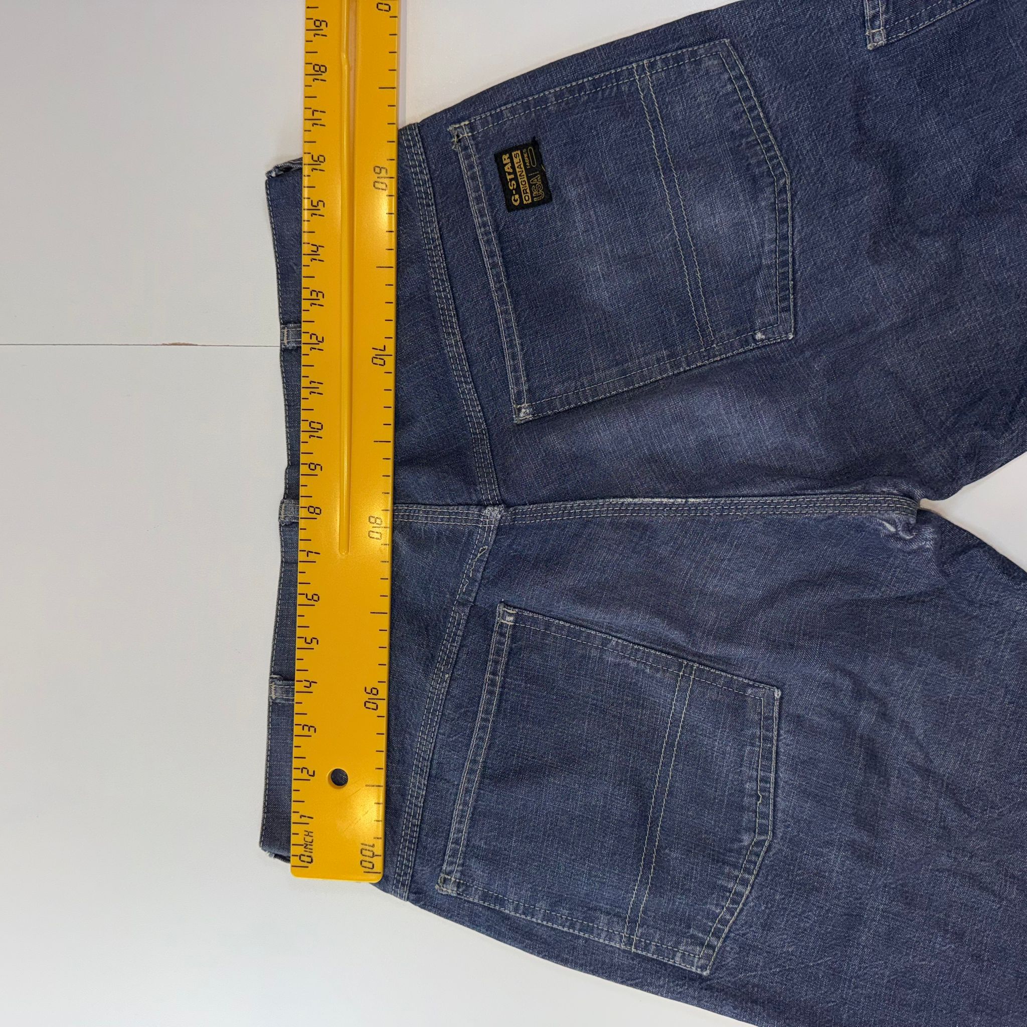 G-Star RAW Carpenter Jeans W32 L34 Blue Denim Workwear Style