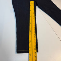 Wonder Woman Denim Jeans Embroidered Logo Raw Indigo Straight Leg Size W36