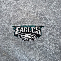 Vintage Philadelphia Eagles Starter Fleece Sweatshirt Grey NFL Crewneck XL Embroidered Logo
