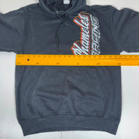 Shameless Racing Drag Car Graphic Pullover Hoodie Black Size M