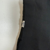 Levi's Black Long Sleeve Band Collar Blouse Windowpane Weave Size S