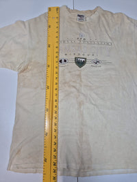FFA National Convention Kansas City Missouri T Shirt Vintage 90s Oneita Cream XL