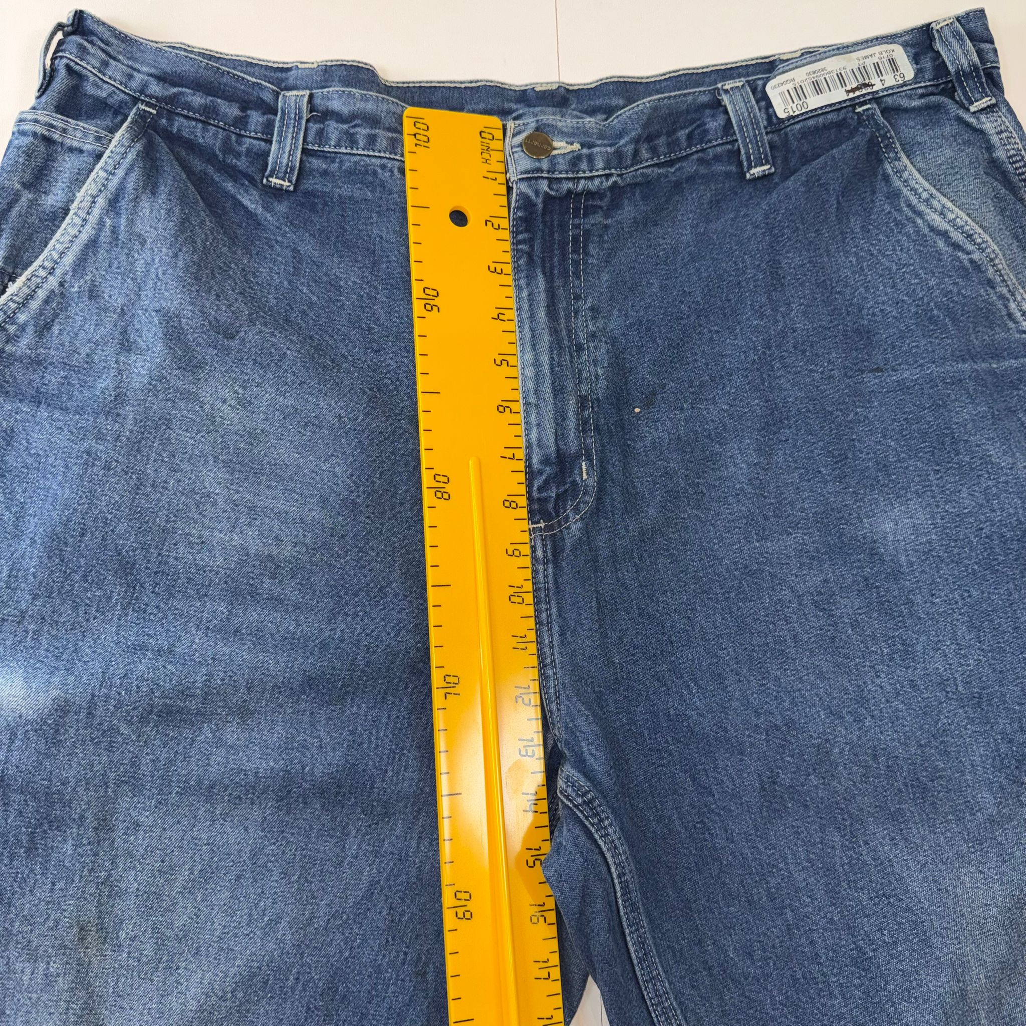 Carhartt Denim Carpenter Shorts – Blue – W42