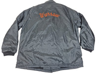 Weather Breaker Vintage Coach Jacket Sherpa Lined Warsaw Tigers Black XL