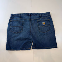 Carhartt Rugged Flex Denim Shorts Relaxed Fit Blue Workwear Carpenter Shorts W40