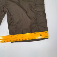 Carhartt Force Cargo Shorts Olive Brown Ripstop Relaxed Fit Mens Size 40
