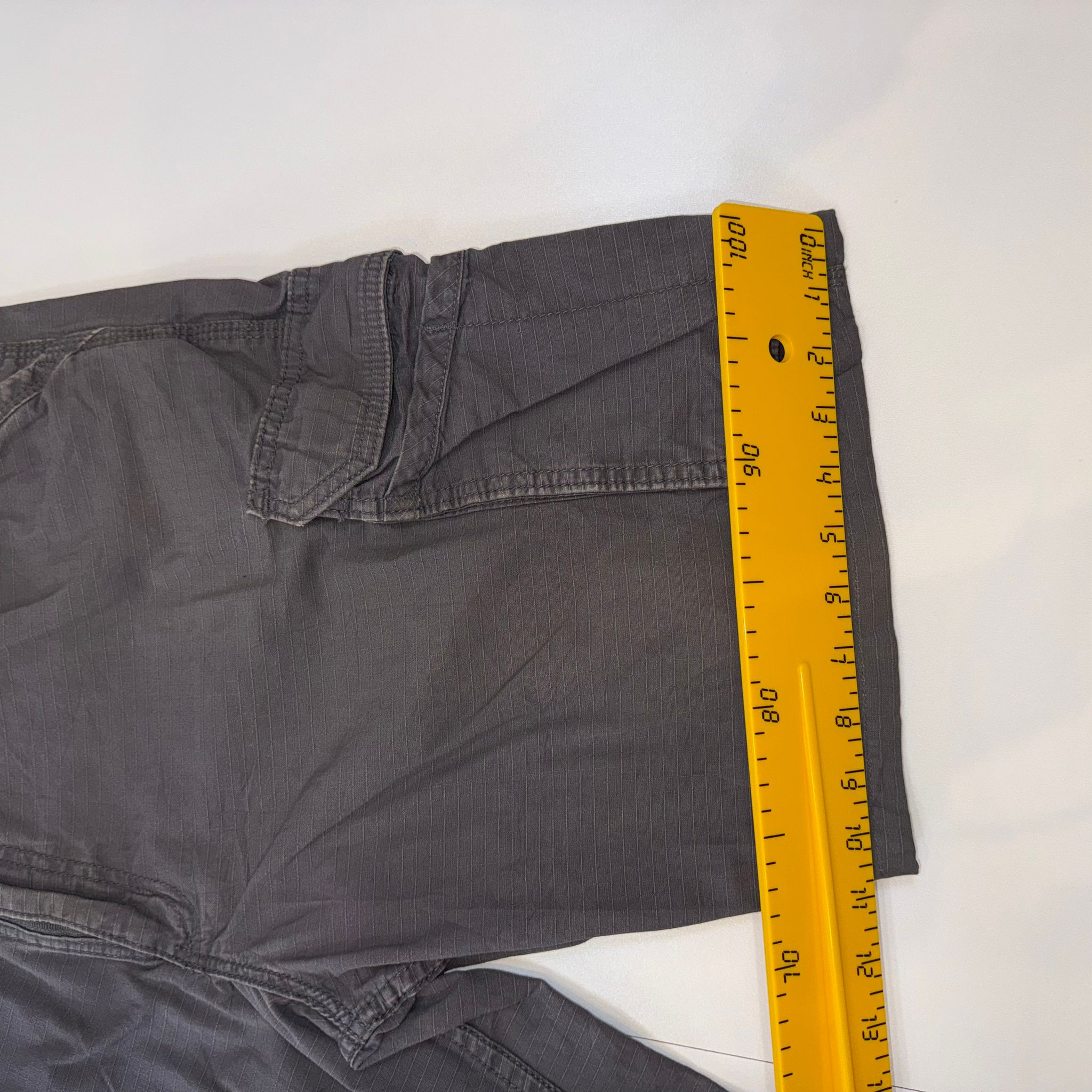 Carhartt Force Relaxed Fit Cargo Shorts Grey Ripstop Men’s Size W38