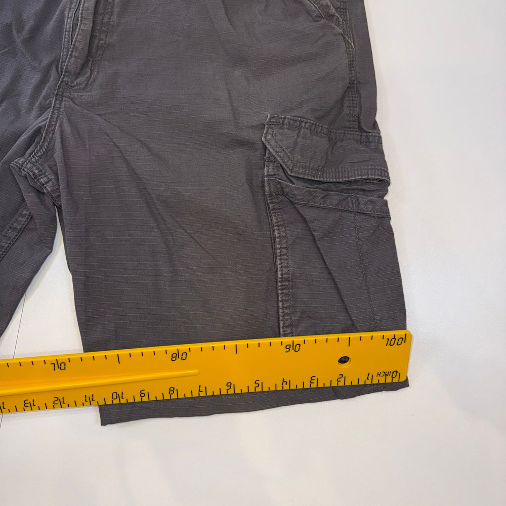 Carhartt Force Relaxed Fit Cargo Shorts Grey Ripstop Men’s Size W38