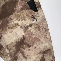 Browning Speed Camo Hunting Trousers Tan Softshell Stretch Size 36 Mens
