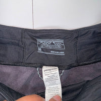 Patagonia Stretch Jogger Trousers Black Zip Pocket Tapered Size M