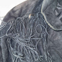 The American Line by Stefano Fringed Suede Cropped Jacket (Size 16W)