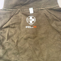 RLX Ralph Lauren Quarter Zip Performance Sweatshirt – Olive Green – Size Large (L/G)