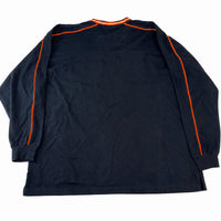 Vintage Philadelphia Flyers Long Sleeve V-Neck Hockey Jersey T-Shirt – Adult 2XL