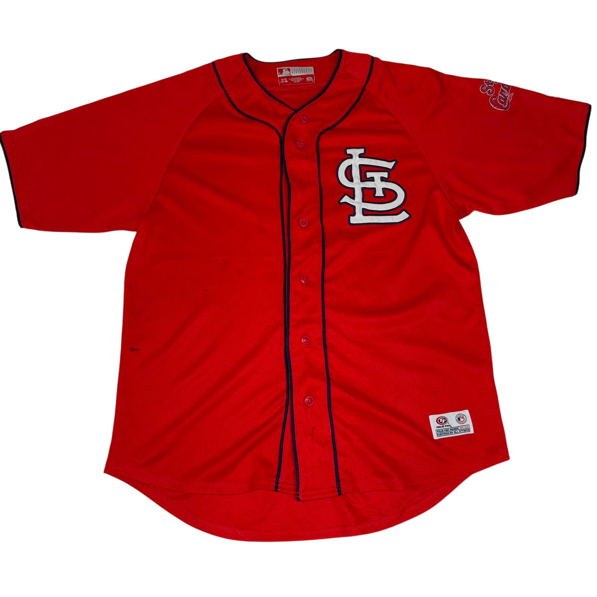 St. Louis Cardinals MLB Baseball Jersey Red Embroidered Size M