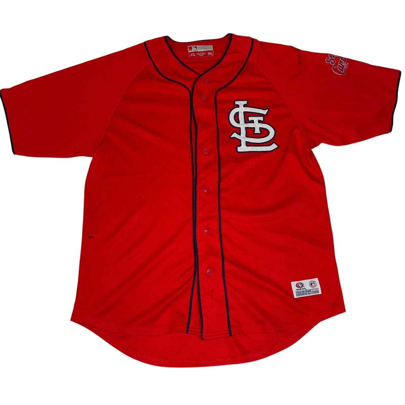 St. Louis Cardinals MLB Baseball Jersey Red Embroidered Size M
