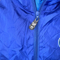 Reebok NFL Indianapolis Colts Windbreaker Jacket Blue Full Zip Lightweight Size L