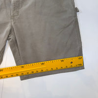 Carhartt Dungaree Work Shorts – Beige/Grey – W44 – Made in USA