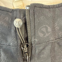 Lululemon Cropped Zip-Up Track Jacket with Motivational Print (Size 10)