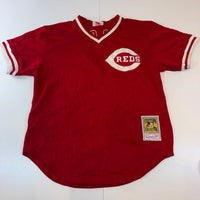 Mitchell & Ness Cincinnati Reds Cooperstown Collection Baseball Jersey Red Size M 40 MLB