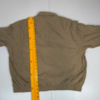 Polo Golf Ralph Lauren Harrington Jacket Khaki Houndstooth Lined L