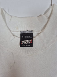 Vintage Screen Stars Utah Eagle Graphic Sweatshirt White Size S