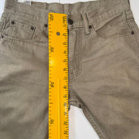 Levi's 505 Beige Straight Leg Jeans W29 L32