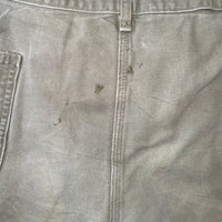 Carhartt Dungaree Work Shorts – Beige/Grey – W44 – Made in USA