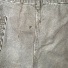 Carhartt Dungaree Work Shorts – Beige/Grey – W44 – Made in USA