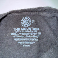 The Mountain Native American Chief Graphic Long Sleeve T-Shirt Black Size XL