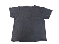 Wu-Tang Clan Graphic T-Shirt Faded Black Cracked Logo Print Size XL