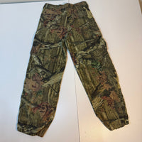 Mossy Oak Break-Up Infinity Camo Cargo Trousers Elastic Waist Size XXL