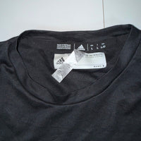 Adidas AEROREADY T-Shirt Black Crew Neck Mens Size L Sportswear