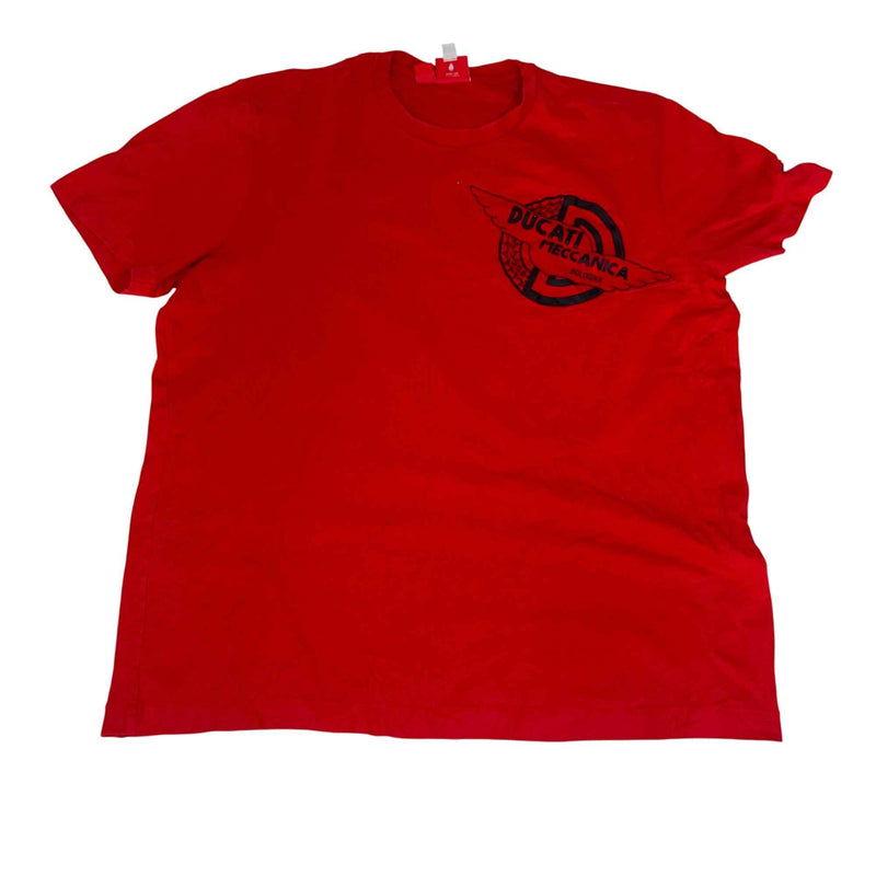 Ducati Meccanica Bologna Puma Graphic T-Shirt Red Size L