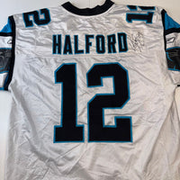 Carolina Panthers #12 “HALFORD” Reebok NFL Equipment On-Field Jersey – Size 50 – Possible Autograph