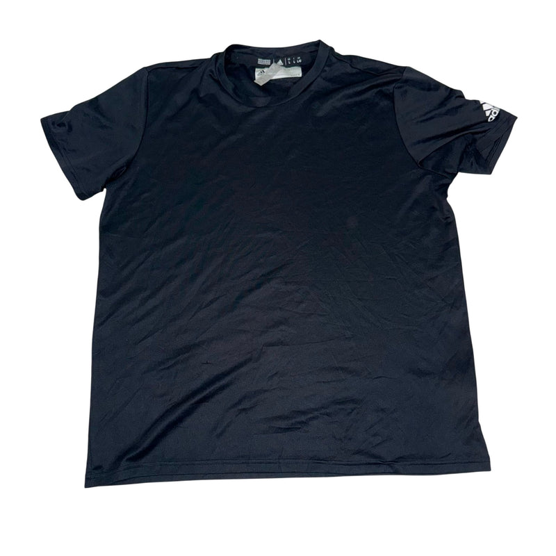 Adidas AEROREADY T-Shirt Black Crew Neck Mens Size L Sportswear