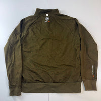 RLX Ralph Lauren Quarter Zip Performance Sweatshirt – Olive Green – Size Large (L/G)