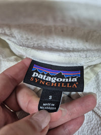 Patagonia Synchilla Full Zip Fleece Jacket White Women’s Size S
