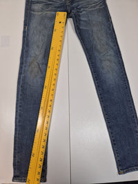True Religion Rocco Relaxed Skinny Jeans Medium Wash Denim Size W28