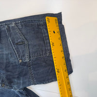 G-Star Raw 3301 Cargo Denim Shorts W32 Blue Utility Y2K