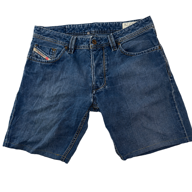 Diesel Larkee Denim Shorts W31 Men’s Blue Vintage Y2K