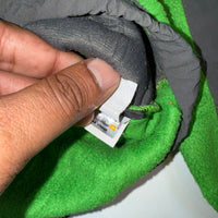 The North Face Denali Fleece Jacket Green/Black Boys L (14/16) Polartec Full Zip
